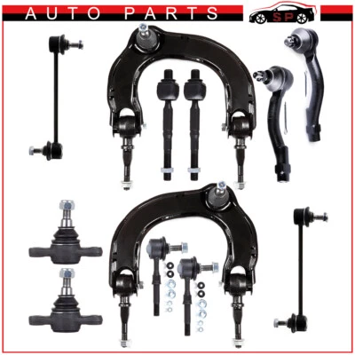 Brazos de control barras estabilizadoras delanteras + traseras 12 piezas barras de amarre para Hyundai Sonata 1999-2005 Foto 1 de 4