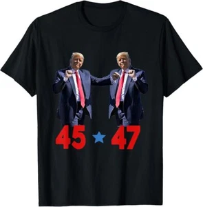 Funny Trump Dance Dancing Funny President Trump Dance 45 47 T-Shirt - Picture 1 of 23