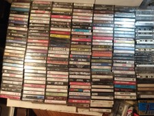 Lot of 232 Vintage Cassette Tapes Metal Hard Rock Hair Rap Country 70s 80s 90s