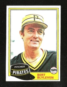 1981 Topps Baseball #554 Bert Blyleven NMINT HOF PITTSBURGH PIRATES (SB1) - Bild 1 von 1