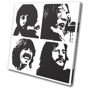 Beatles Musik britische Band Musical EINZELNE LEINWANDKUNST Bilddruck - Bild 1 von 1