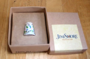 Jim Shore Heartwood Creek Thimble "A Dragon's Curiosity" New in the box (62) - Imagen 1 de 2