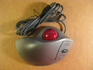 Ratón óptico de rueda TrackMan LOGITECH M570 probado y funcionando - Imagen 1 de 5
