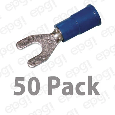 3M ЛОПАТА ТЕРМИНАЛ ВИНИЛ #6 СИНИЙ 16-14 КАЛИБР #3M505-50PK - Изображение 1 из 2