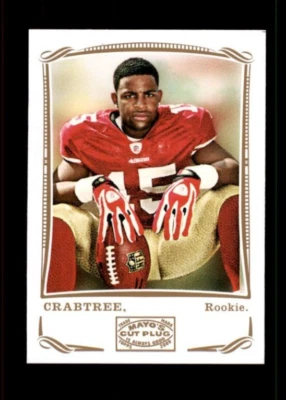 2009 Topps Mayo #191 Michael Crabtree RC. - Image 1 of 2