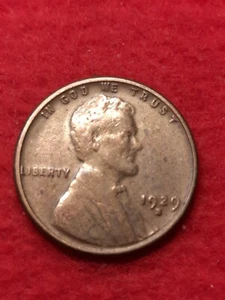 1929 s Lincoln Wheat Cent #55 - Picture 1 of 2