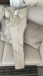 French Toast Pants Girls 16 tan  Elastic Waist Pull-on  New 