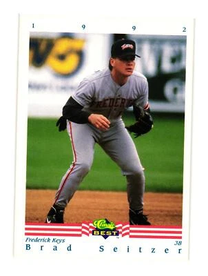 1992 Classic Best #146 Brad Seitzer Frederick Keys - Image 1 of 2