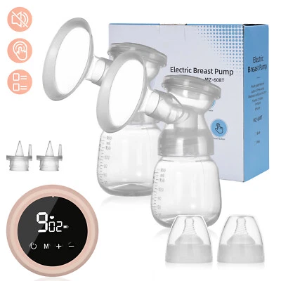 Tiralatte Doppio Elettrico 9 Livelli Latte Mamma Bambino 2 Modalità con Bifase - Immagine 1 di 4