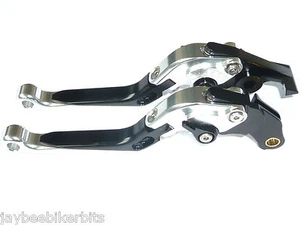 SUZUKI Bandit 650S 2015 BRAKE & CLUTCH FOLDING EXTENDING LEVERS RACE TRACK R14D6 - Picture 1 of 8