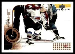 2002-03 Upper Deck MVP #49 Joe Sakic Colorado Avalanche HOF - Picture 1 of 2