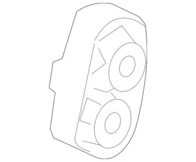 Sistema de escape original Ford F-250/350 Super Duty sistema suspensión aislante 7C3Z-5A262-B Foto 1 de 2