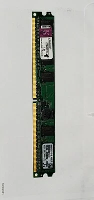 KTM4982/1G Low Profile Kingston Memory 1 GB DIMM 240-pin DDR2 667 MHz  PC2-5300 - Image 1 of 2