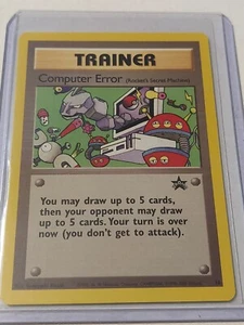 Computer Error NM #16 Black Star Promo Vintage Pokemon C56 - Picture 1 of 2