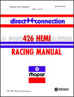 Direct Connection 426 Hemi Course Manuel Dodge Plymouth 1971 1970 1969 1964-1968