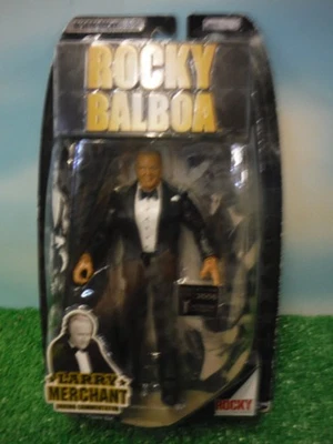 Figura comentarista de boxeo Rocky Balboa Larry Merchant 2007 *nuevo* Foto 1 de 3