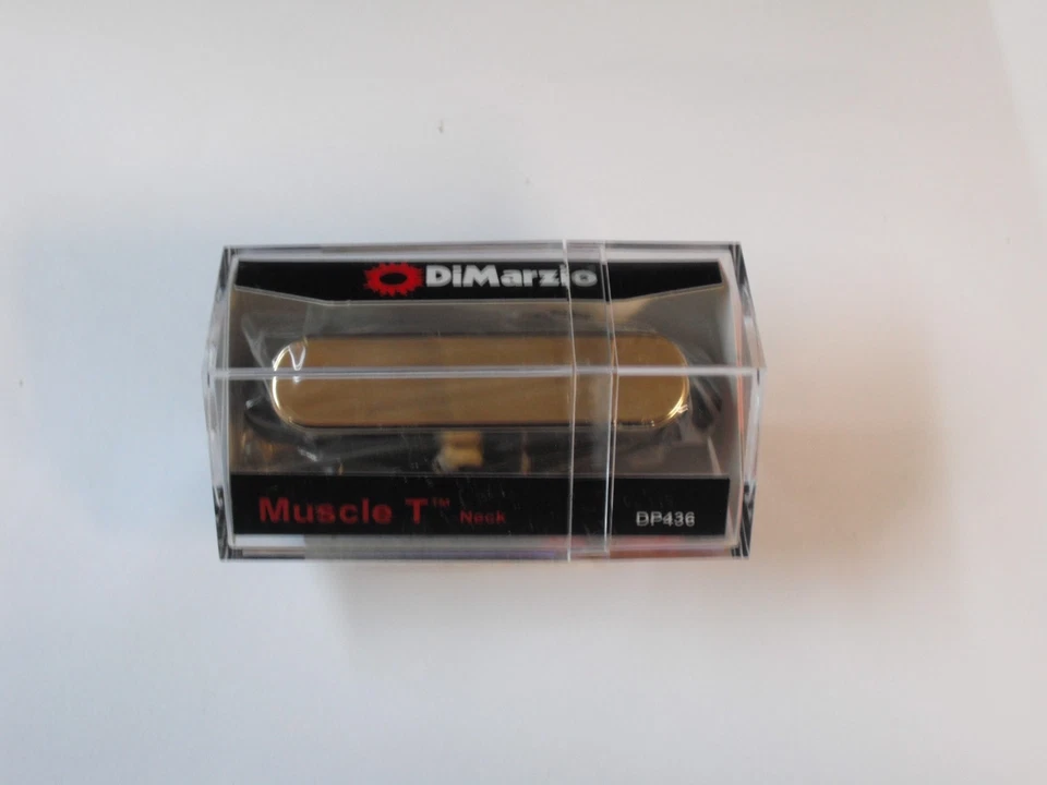 Pastilla para cuello DiMarzio Muscle T Telecaster con cubierta dorada DP 436 Foto 1 de 1
