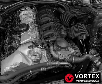 2'' inch Turbo Inlet Kit For BMW N54 135i E90 335i 3.0 E90 E92 BLACK BKAF V3 - Image 1 of 4