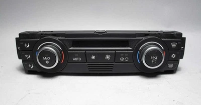 Panel de unidad de control de calor climatizador aire acondicionado climatización climatización climática BMW E90 E92 serie 3 serie 1 2008-2010 Foto 1 de 4