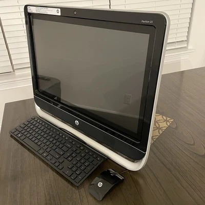 HP Pavilion Touch Smart All-in-One PC 23” Screen Keyboard & Mouse, Fully Reset - Image 1 of 4