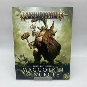 Warhammer Age Of Sigmar: Maggotkin Of Nurgle Chaos Battletome - Hardcover Book - Picture 1 of 11