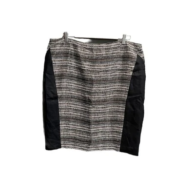 Lafayette 148 черный многоцветный полоски женщин карандаш юбка размер 18 - Изображение 1 из 4