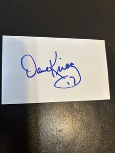 Dave Krieg (Milton) QB - ‘80-91 Seattle Seahawks, 3x Pro Bowl, Signed in 2003 … - Picture 1 of 2