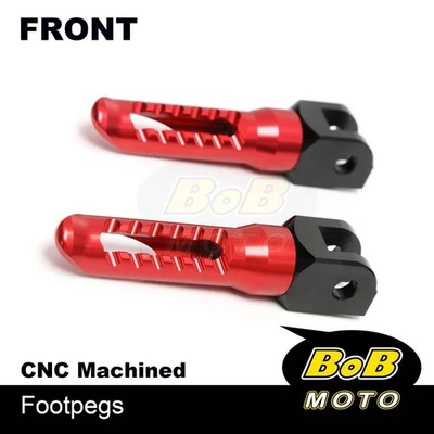 estriberas delanteras BOB CNC ROJAS para Ducati 998/S/R todo el año Foto 1 de 4