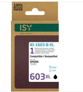 ISY IEI-1603-B-XL Tintenpatrone Schwarz - Bild 1 von 1