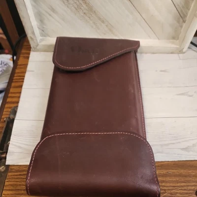  Vintage Orvis Leather Hunting Shot Shell/Choke Pouch For Belt. Made In USA! - Image 1 of 4