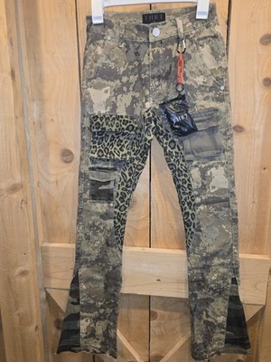 Jeans Urban Streetwear (THRT) Talla. 28 Hombre. Entrepierna 30". Envejecido Foto 1 de 4