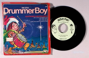 Peter Pan Records - The Little Drummer Boy (1978) Vinyl 7" • Christmas Holiday - Picture 1 of 2