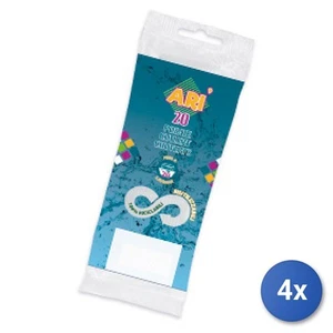 4x Forchette 20 Pz. Trasparenti Riutilizzabili 793901 - Foto 1 di 3