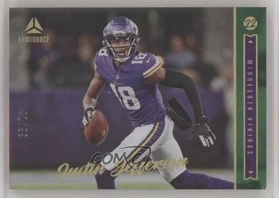 2022 Panini Luminance Green /99 Justin Jefferson #96 - Image 1 of 2
