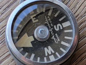 Vintage 1960/70er Airguide Tauch-/Feld Handgelenkkompass NUR FÜR TEILE/DEKORATION - Bild 1 von 24