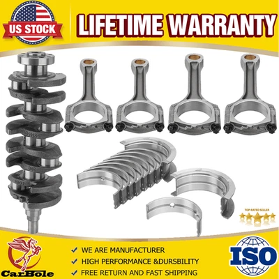Cigüeñal del motor + varilla de cono + kit de rodamientos para Chevrolet Cruze Trax Buick Encore 1,4 L Foto 1 de 4