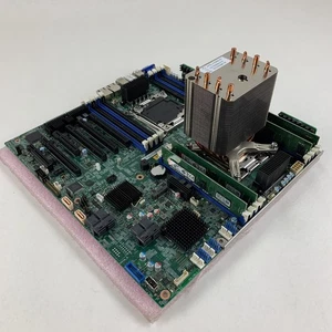 Intel S2600CW Motherboard H12883-273 1x Xeon E5-1620V4 3.5 GHz 32 GB Ram Tested - Picture 1 of 14