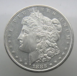 1882-S U S Silver Morgan Dollar $1 Coin 90% Silver - DMPL Deep Mirror Proof-Like - Picture 1 of 4