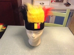 coiffe/ perruque de supporter belge neuf - Photo 1/3