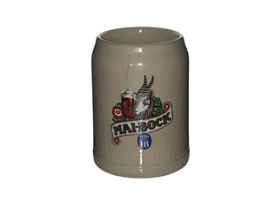 HB München Bier Krug 0,3l Bierglas Glas Bierkrug Maibock Humpen Seidel Brauerei - Bild 1 von 2