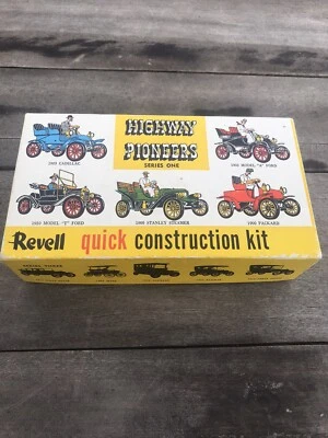 Highway Pioneers Revell Midel Kit EMPTY BOX 1903 Cadillac - Image 1 of 4