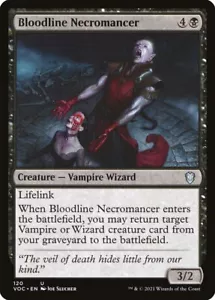 4x Bloodline Necromancer - NM - Crimson Vow Commander - SPARROW MAGIC mtg - Picture 1 of 1