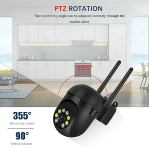 5G Wifi Wireless Security 1080P HD Camera System Outdoor Home Night Vision Cam - Imagen 1 de 11