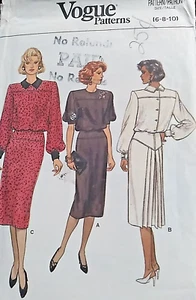 Vintage Vogue Clothing Sewing Pattern 9406 sz 6,8,10 - Picture 1 of 3