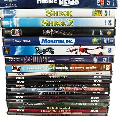 Mixed DVD Lot Kids Family Disney Action Comedy War Horror Movies 20+ - Image 1 of 4