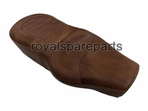 Adatto Per Royal Enfield GT E Interceptor 650 Sella In Pelle Touring D14 - Foto 1 di 6