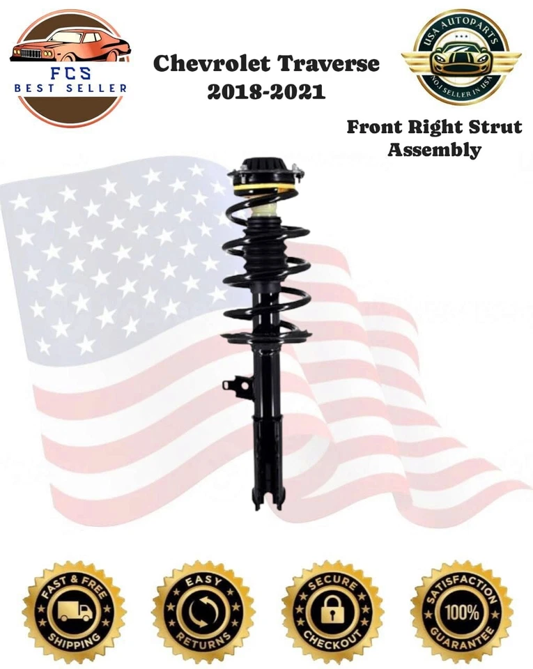 Puntal delantero derecho parte automática FCS para Chevrolet Traverse 2,0 L 3,6 L 2018-2021 Foto 1 de 4