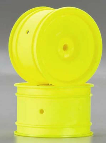 DuraTrax DTXC3843 1/10 4WD Wheel Yellow ASC B44 Rear (2) - Image 1 of 1