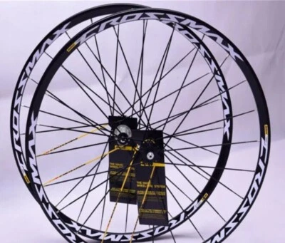 700C Mountain Bike Wheelset 24 Hole Straight Pull Disc Brake Tubeless Wheels - Image 1 of 4