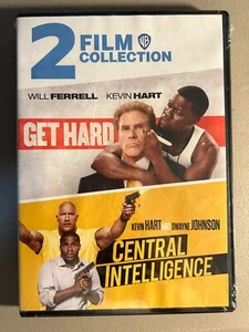 Get Hard & Central Intelligence , New DVD ( Double Feature ) - Picture 1 of 2